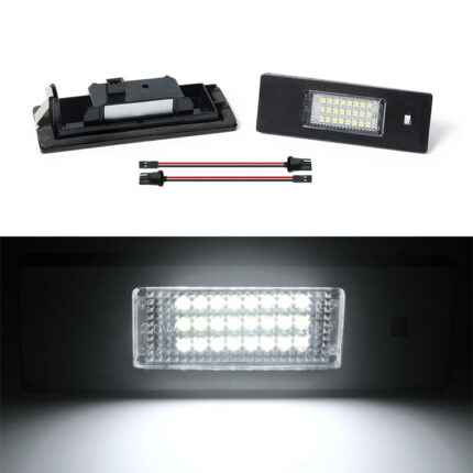 BMW LED numerių apšvietimas