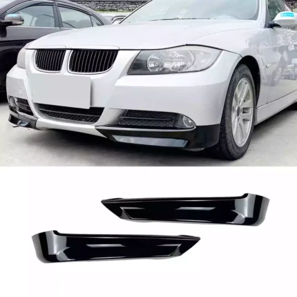 BMW E90, E91 (05-08) PRELCI priekinio buferio spoileriai (paprastam buferiui)