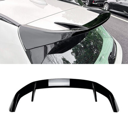BMW G01 spoileris, juodas, blizgus V3