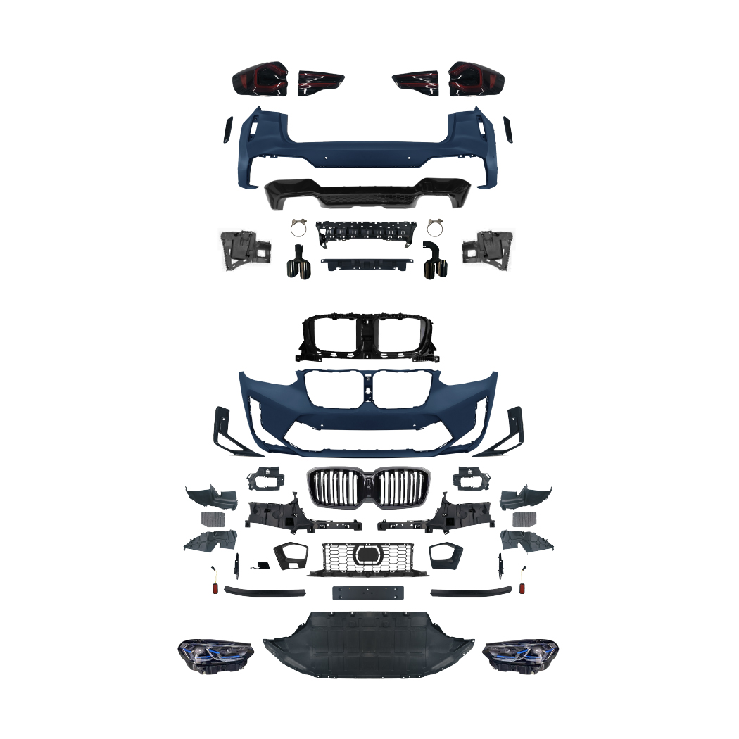 DMB43019-bmw-g01-x3m-isvaizdos-buferiu-apdailu-komplektas-paketas-perdarymo-be-slenksciu-ir-arku-su-priekiniais-galiniais-zibintais-lempom-farom